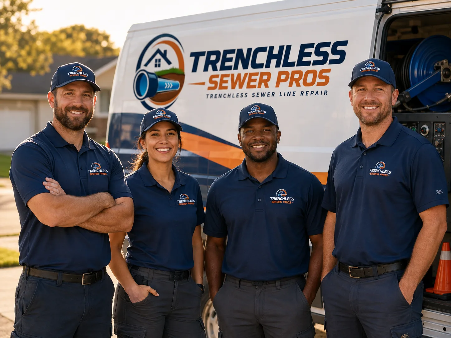 Trenchless Sewer Repair company in Leonard, TX